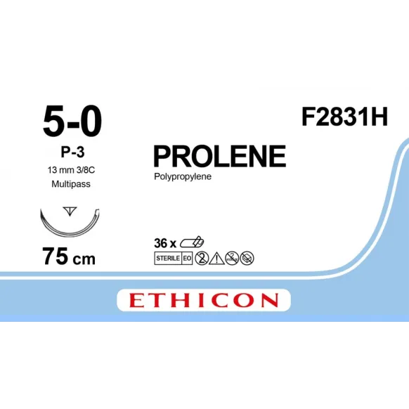 15092 - Suture Prolène - 13 mm - 75 cm