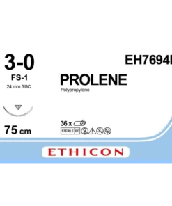 15096 - Suture Prolène - 24mm - 75 cm