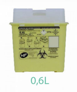 15601 - Collecteur d'aiguilles - 0,6 L