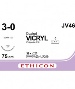 15860 - Suture Vicryl - 22 mm - 75 cm