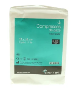 17019 - Compresse stérile - 10 x 10 cm