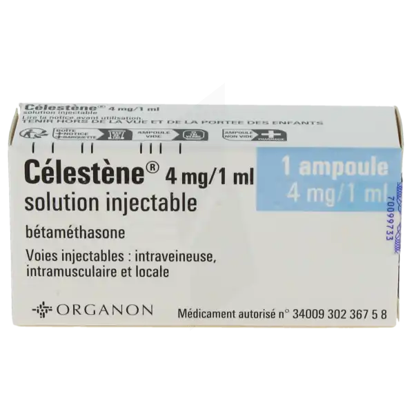 3400930236758 - Célestène - 4 mg / 1 ml