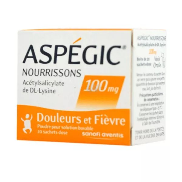3400931893639 - Aspégic - 100 mg