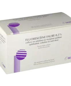 3400932575442 - Fluorescéine Faure 0,5 % - 0,005