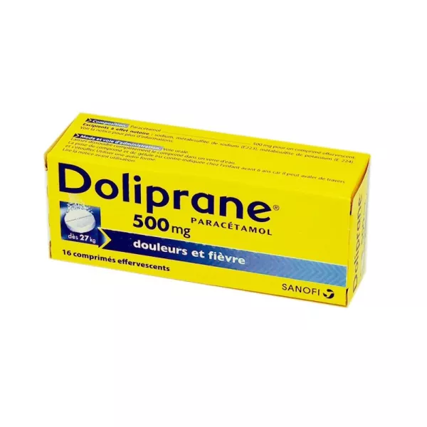 3400933071998 - Doliprane - 500 mg