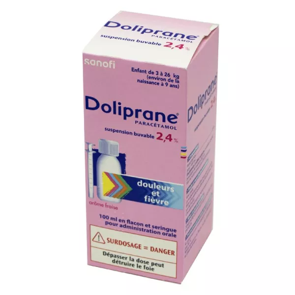 3400934615467 - Doliprane - 2,4% - 100 ML