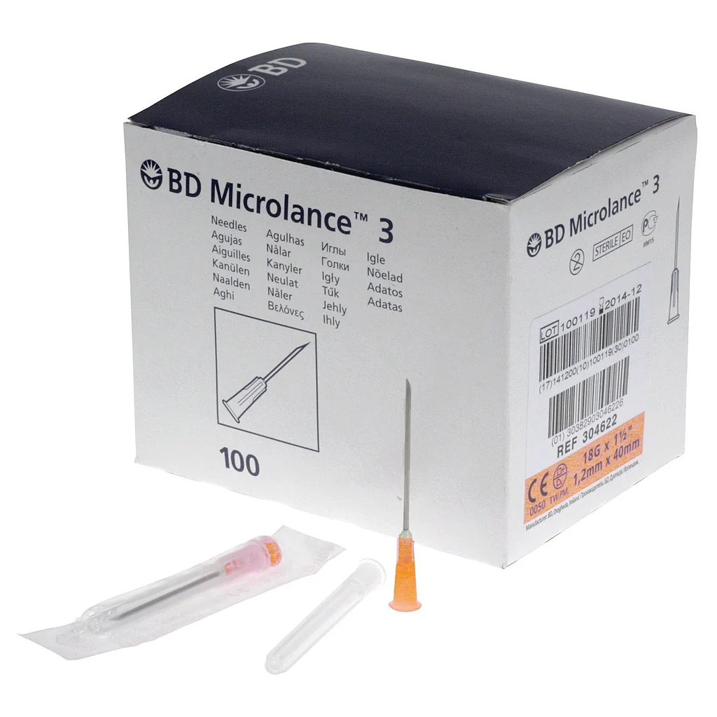 5464 - Aiguille Hypodermique Bd - 25 G
