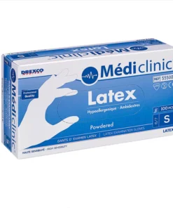 55521 - Gant latex non stérile poudré - 9-10