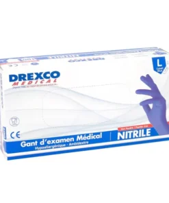 55623 - Gant nitrile non poudré - 8-9