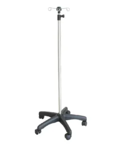 55786 - Pied à sérum - Hauteur réglable : de 120 cm à 211 cm
