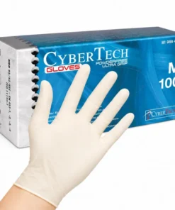 6258-100 - Gant latex non stérile non poudré - S