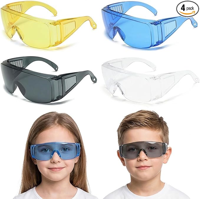 GWEOR - Lunette de protection enfant - Lot de 4