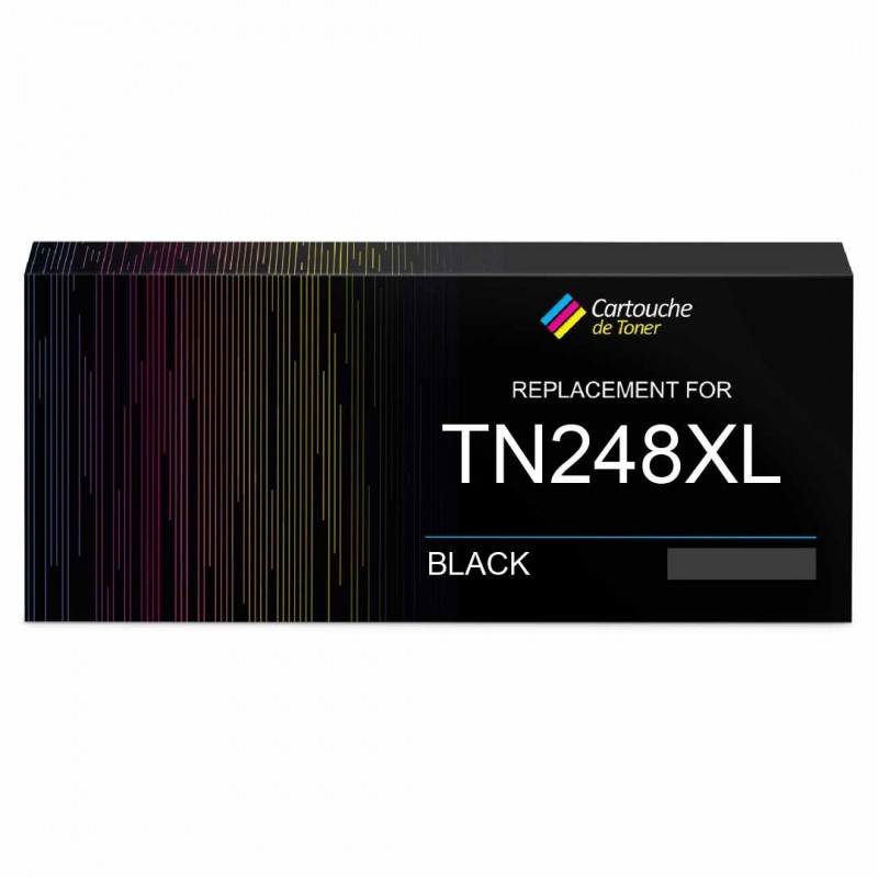 TN-248XL_BK_C - Cartouche compatible Brother - TN-248XL BK C