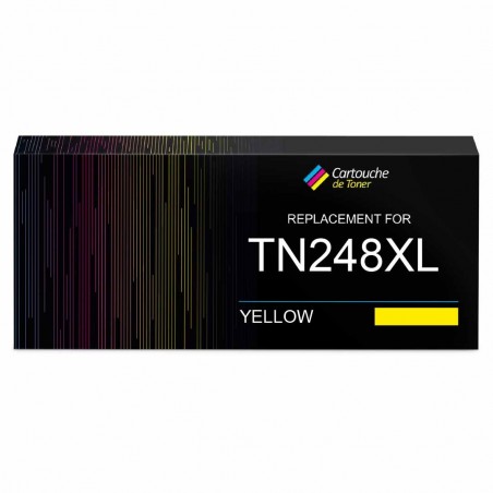 TN-248XL_Y_C - Cartouche compatible Brother - TN-248XL Y C