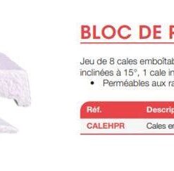 CALEHPR  - Cale de maintien - 280 × 235 mm