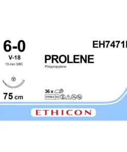 EH7471H - Suture Prolène - 13 mm - 75 cm