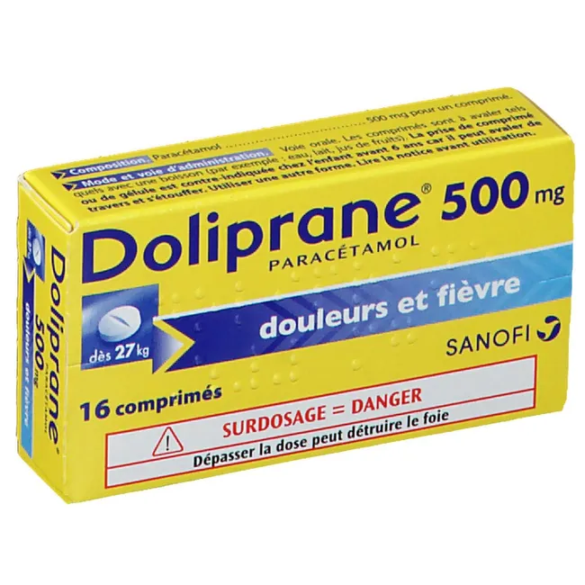 3400932320189 - Doliprane - 500 mg