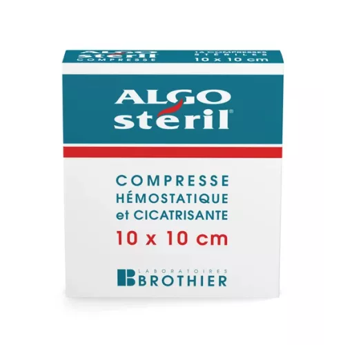 ALGO10 - Pansement à l' Alginate de Calcium - 10 x 10 cm