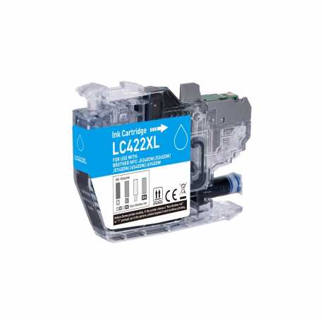 LC422XLC-C - Cartouche compatible Brother - LC422XLC C