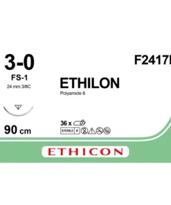 F2417H - Suture Ethilon - 24 mm - 90 cm