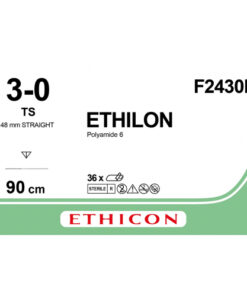 F2430H - Suture Ethilon - 3-0 90 cm