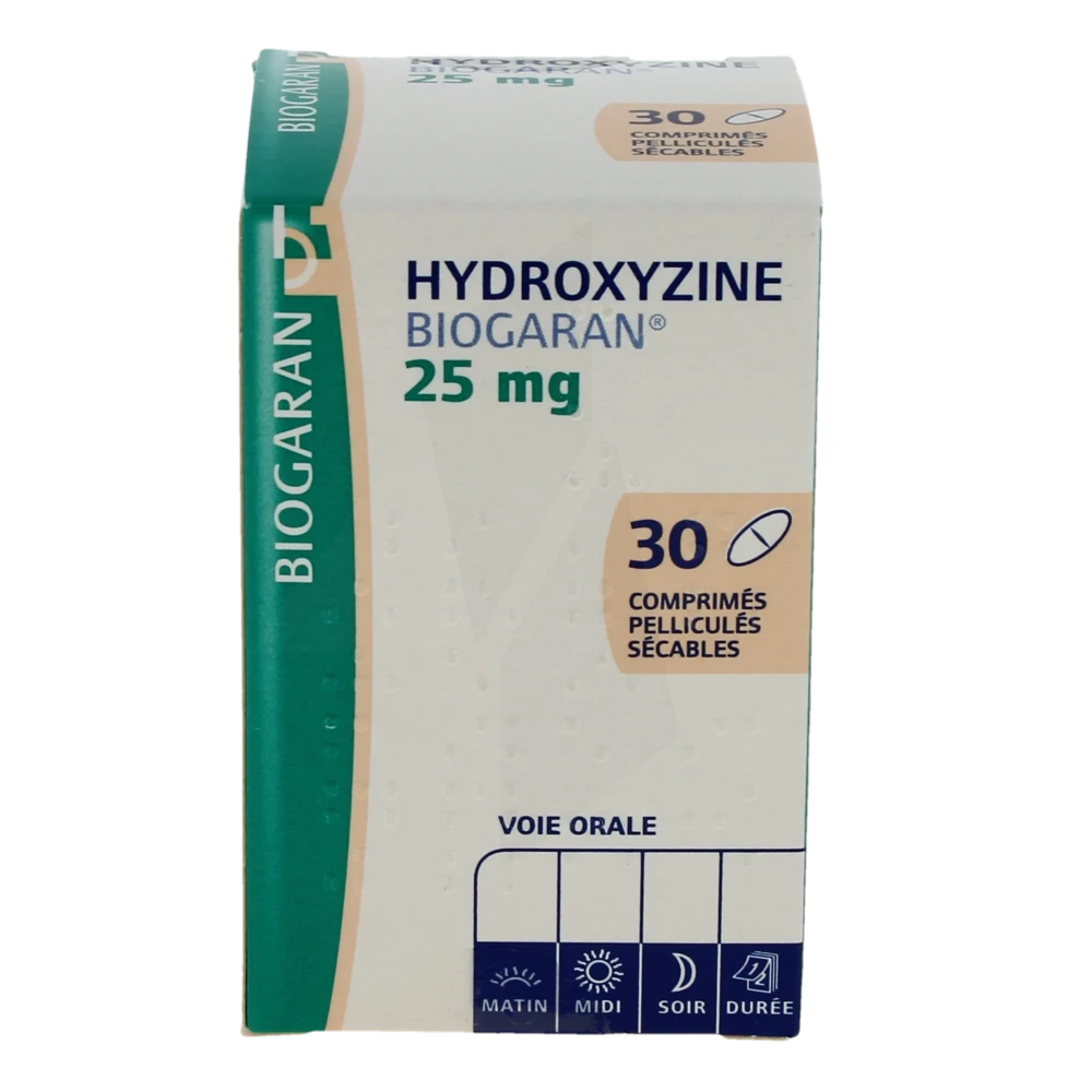 3400927896354 - Hydroxyzine - 25 mg