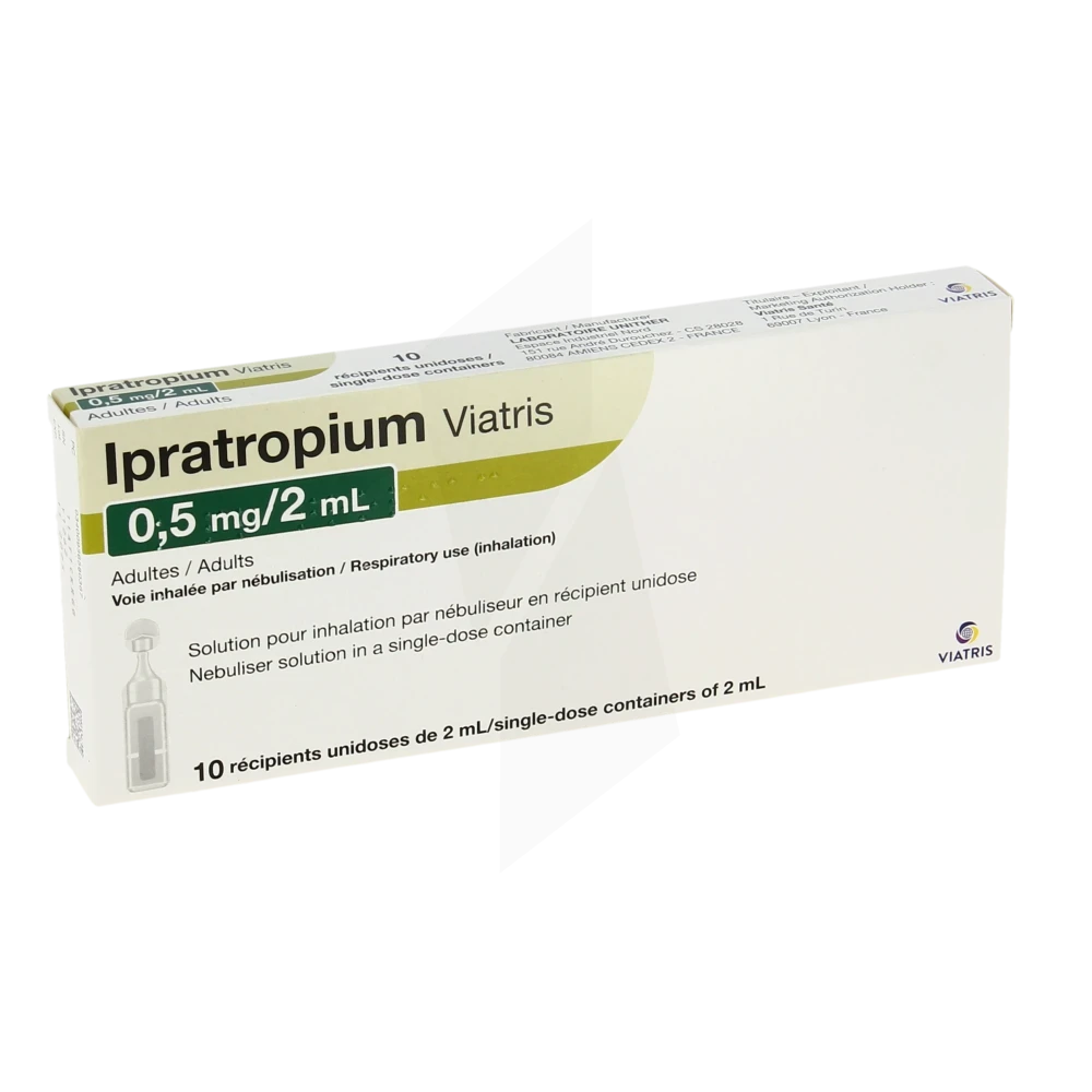 3400936580367 - Ipratropium - 0,5mg/2ml