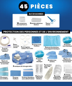 0730-173 - Kit d'implantologie - 45 pièces