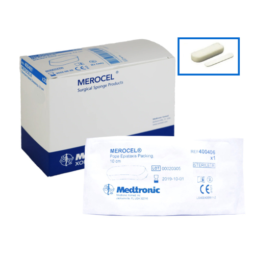 VVKM010 - Tampon nasal - Longueur 8 cm - Epaisseur 1,5 cm - Hauteur 2cm