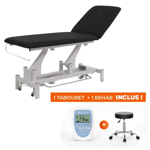 55685 - Divan d'examen électrique - L 197 x l 68 x H 43 à 85 cm