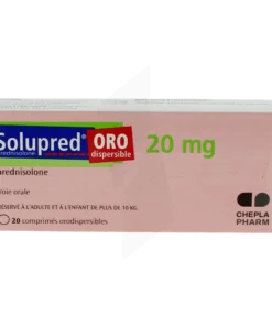 3400934936876 - Solupred - 20 mg