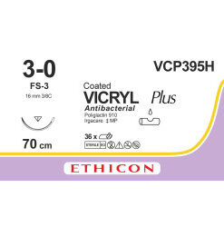 VCP395H - Suture Vicryl - 16mm - 75cm