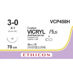 VCP458H - Suture Vicryl - 22 mm - 75 cm