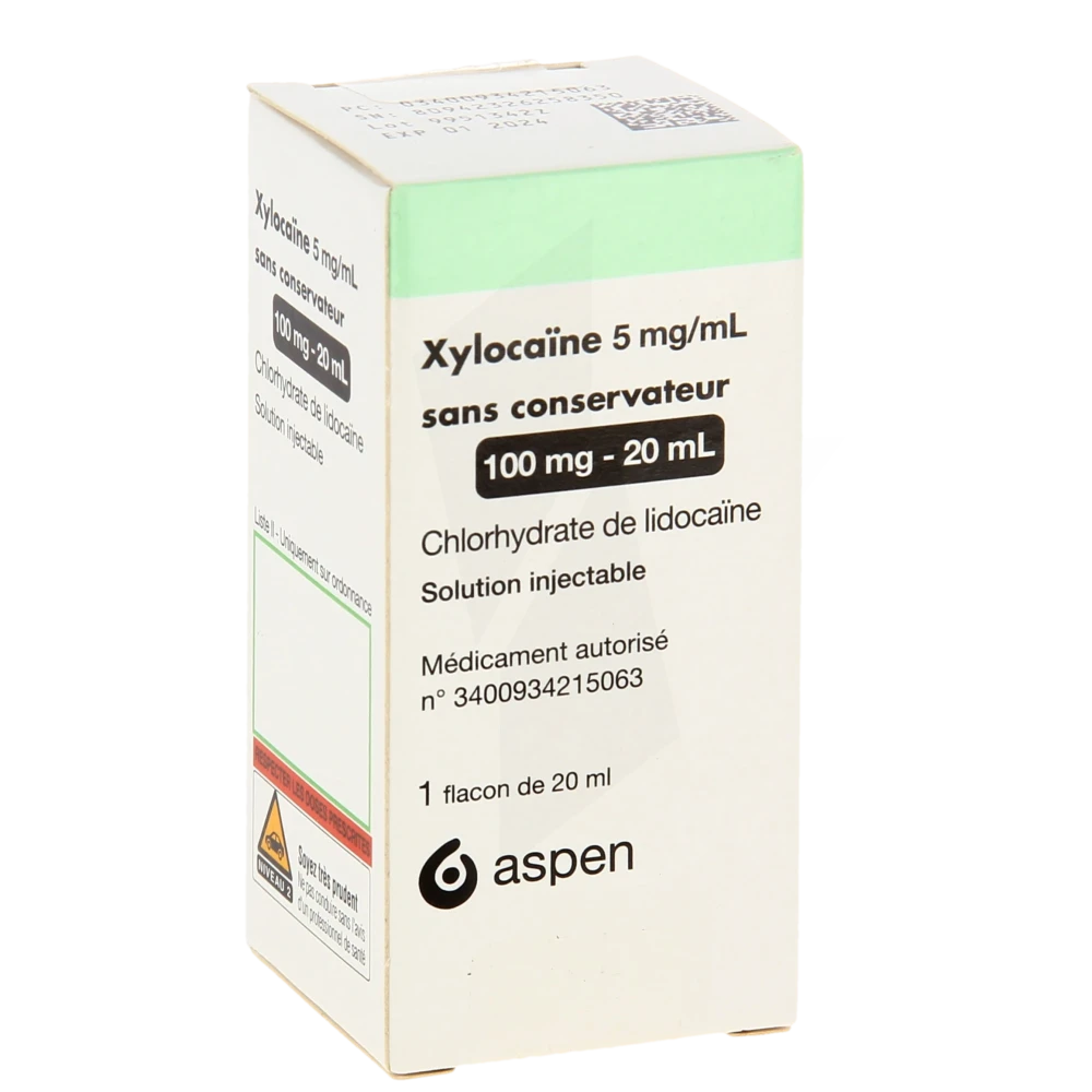 3400934215063 - Xylocaïne - 20 ml