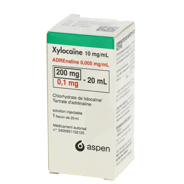 3400931152125 - Xylocaïne - 20 ml